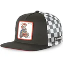 cappello-trucker-piatto-nero-e-bianco-mario-kart-casf-ju1-super-mario-bros-di-capslab