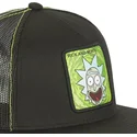 cappelli-piatta-nero-snapback-rick-sanchez-rick-e-morty-di-capslab