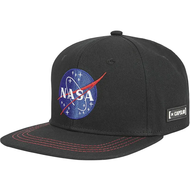 cappello-piatto-nero-snapback-us2-nasa-di-capslab