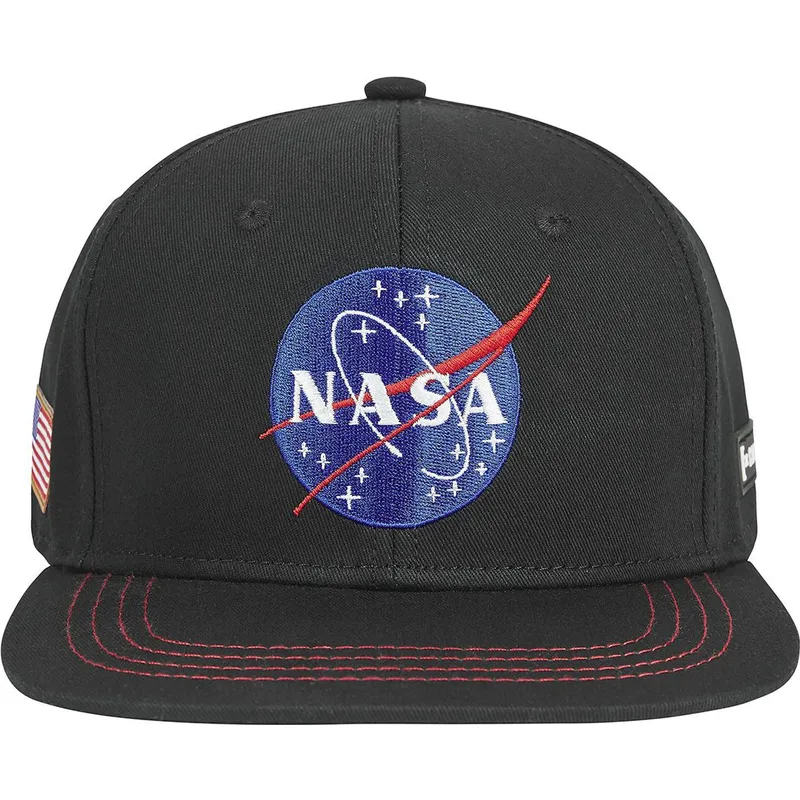 cappello-piatto-nero-snapback-us2-nasa-di-capslab