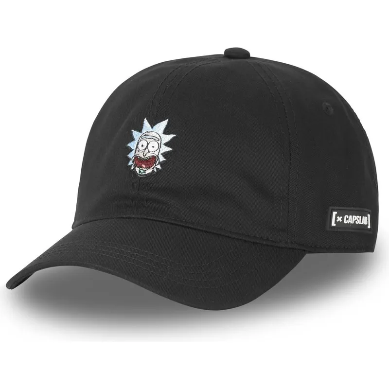 cappelli-curva-nero-cinghia-regolabile-rick-sanchez-rick-e-morty-di-capslab