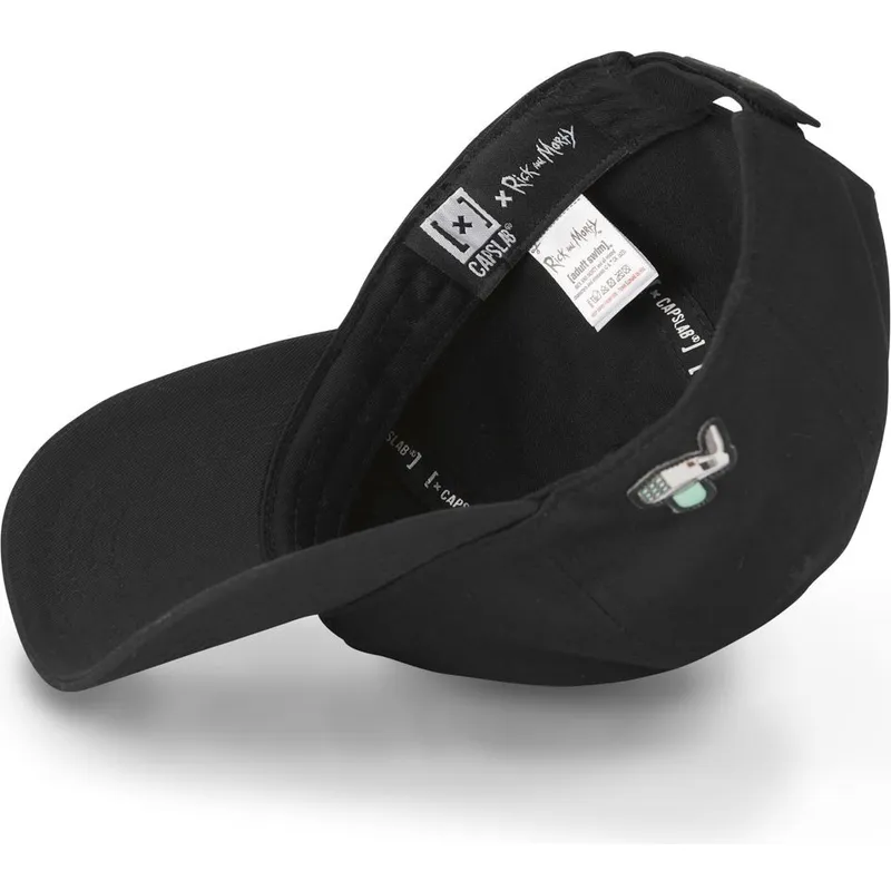 cappelli-curva-nero-cinghia-regolabile-rick-sanchez-rick-e-morty-di-capslab
