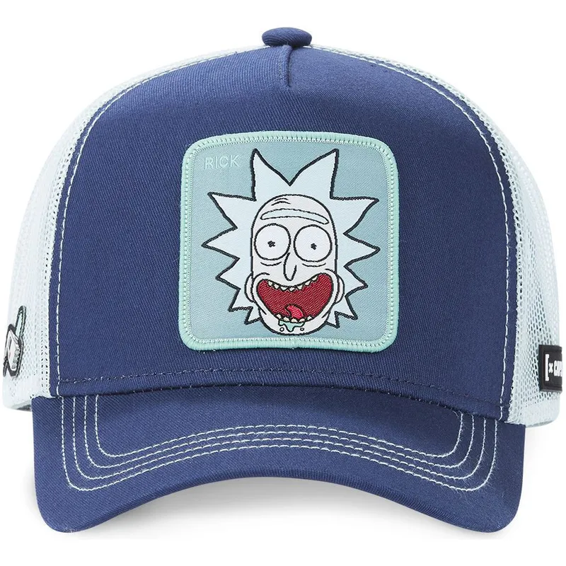 mutzen-gebogen-blau-snapback-rick-sanchez-rick-und-morty-von-capslab