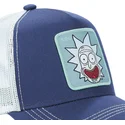 cappellino-trucker-blu-rick-sanchez-rem-san2-rick-e-morty-di-capslab