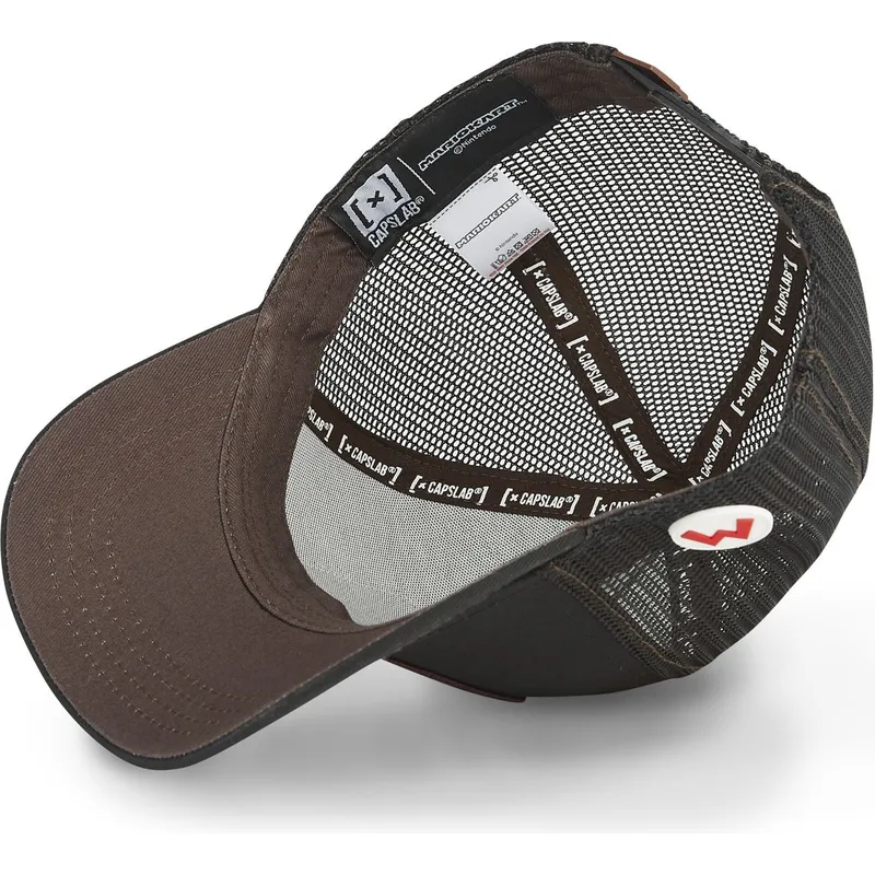 cappelli-curva-nero-snapback-mario-super-mario-bros-di-capslab cappelli-curva-nero-snapback-mario-super-mario-bros-di-capslab