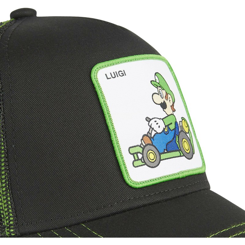 capslab-luigi-kart-lui1-super-mario-bros-black-trucker-hat