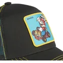 schwarze-trucker-kappe-mario-kart-vic1-super-mario-bros-von-capslab