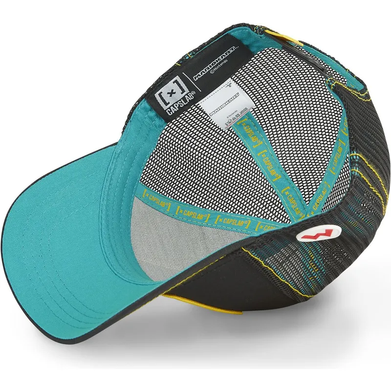 cappelli-curva-nero-snapback-mario-super-mario-bros-di-capslab cappelli-curva-nero-snapback-mario-super-mario-bros-di-capslab