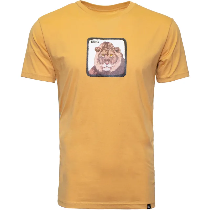 t-shirt-kurzarm-gelb-der-camiseta-manga-corta-amarilla-leon-king-pride-the-farm-the-farm-von-goorin-bros t-shirt-kurzarm-gelb-der-camiseta-manga-corta-amarilla-leon-king-pride-the-farm-the-farm-von-goorin-bros