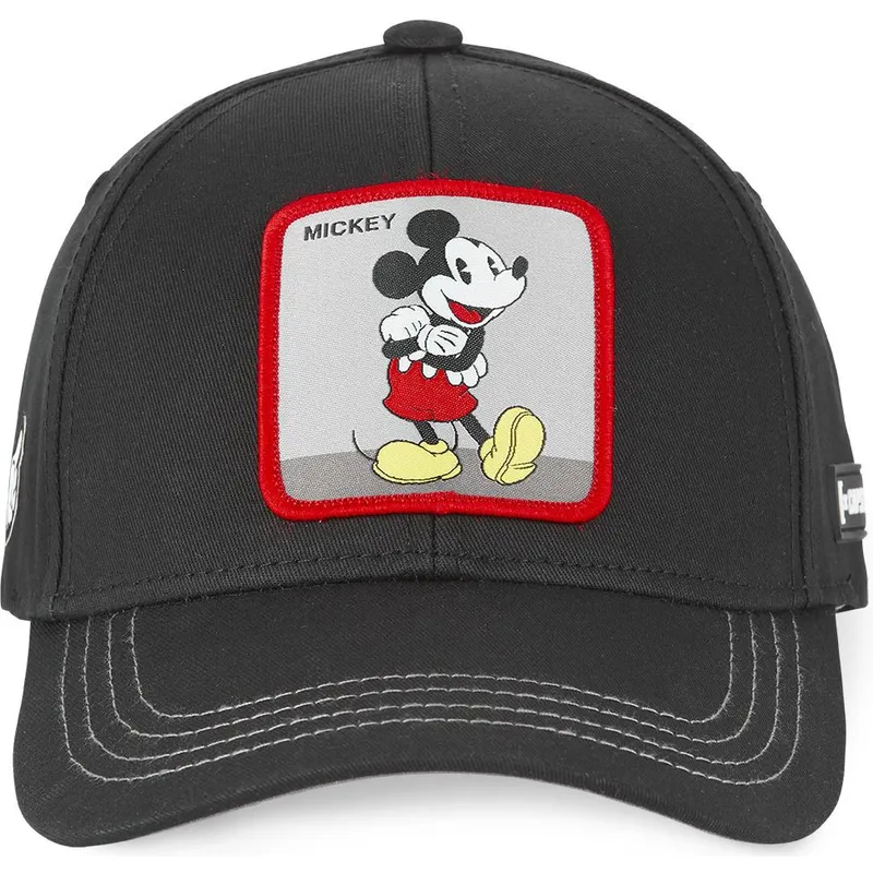 cappelli-curva-nero-cinghia-regolabile-mickey-mouse-disney-di-capslab cappelli-curva-nero-cinghia-regolabile-mickey-mouse-disney-di-capslab