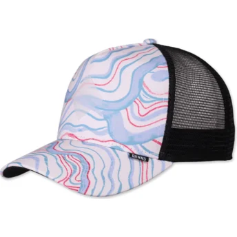 Weiße Trucker-Cap Arty Waves HFT von Djinns