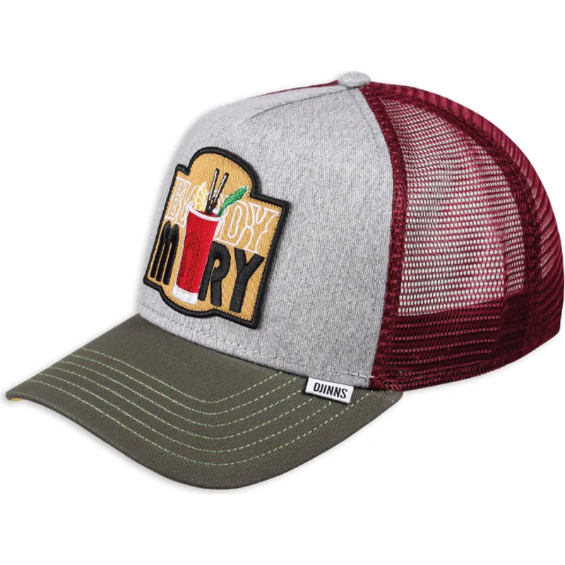 cappelli-curva-grigio-snapback-di-djinns