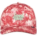 cappelli-curva-rosso-cinghia-regolabile-di-djinns