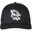 cappellino-nero-curvo-regolabile-life-is-music-is-life-truefit-ioi-di-djinns