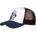 cappellino-trucker-bianco-marrone-e-blu-lazy-mermaid-hft-lazy-days-are-the-best-days-di-djinns
