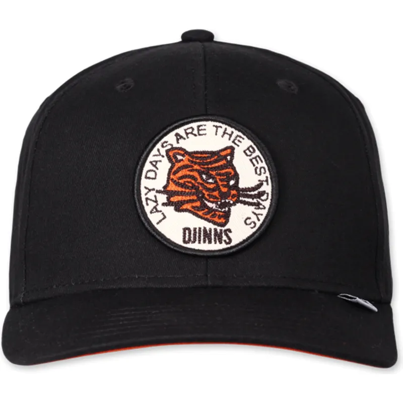 cappelli-curva-nero-cinghia-regolabile-di-djinns