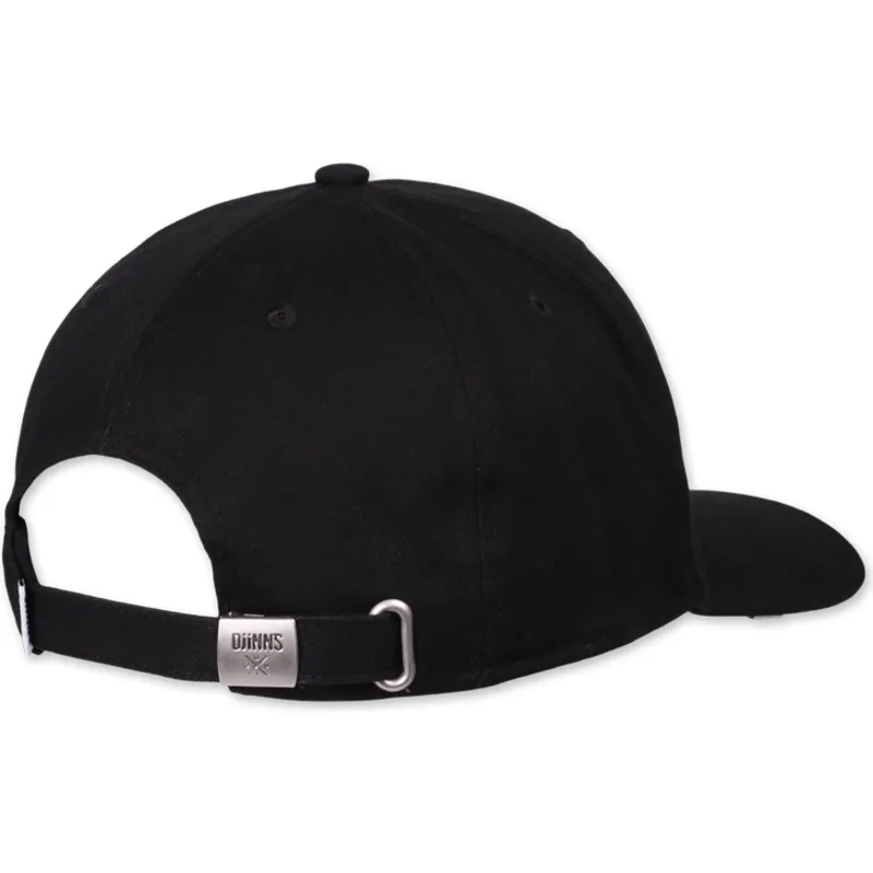 cappelli-curva-nero-cinghia-regolabile-di-djinns