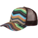 gorra-trucker-marron-hft-psycho-zigzag-de-djinns