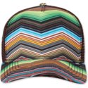 djinns-hft-psycho-zigzag-brown-trucker-hat