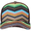 gorra-trucker-marron-hft-psycho-zigzag-de-djinns