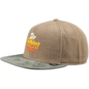 mutzen-flach-grun-snapback-von-djinns