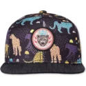 snapback-nero-con-visiera-piatta-gepard-linen-di-djinns