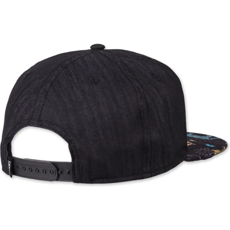 mutzen-flach-schwarz-snapback-von-djinns mutzen-flach-schwarz-snapback-von-djinns