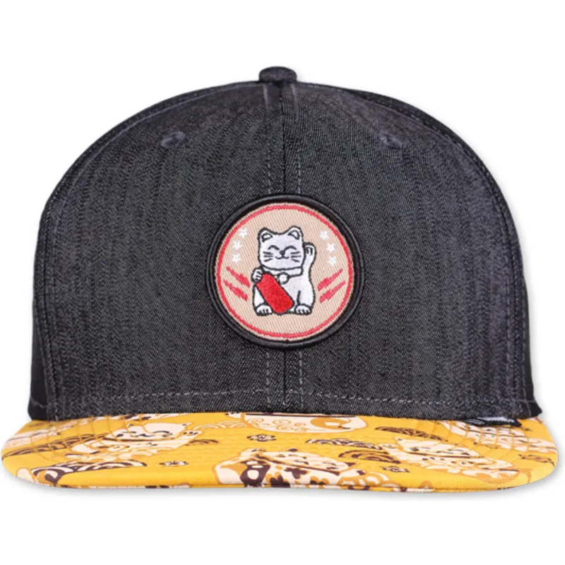 mutzen-flach-schwarz-snapback-von-djinns