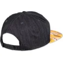 cappello-snapback-piatto-nero-e-giallo-lucky-cat-linen-rev-di-djinns