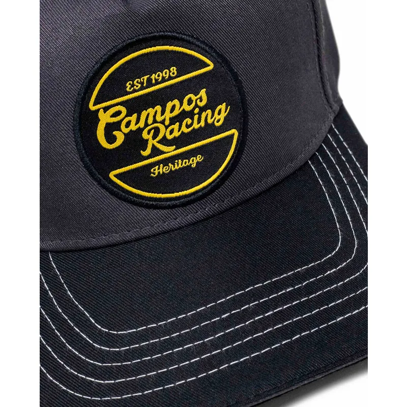 cappellino-curvo-nero-regolabile-campos-racing-heritage-di-kimoa