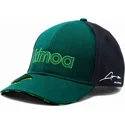 czapka-z-daszkiem-zielono-czarna-regulowana-fernando-alonso-aston-martin-formula-1-od-kimoa