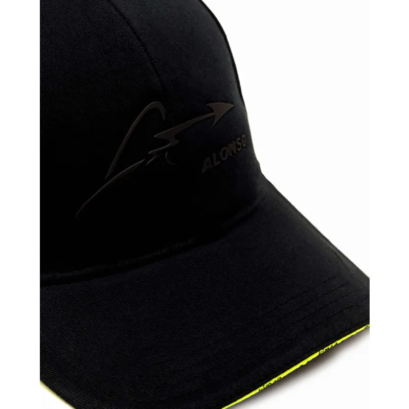 cappelli-curva-nero-cinghia-regolabile-fernando-alonso-dei-aston-martin-formula-1-di-kimoa