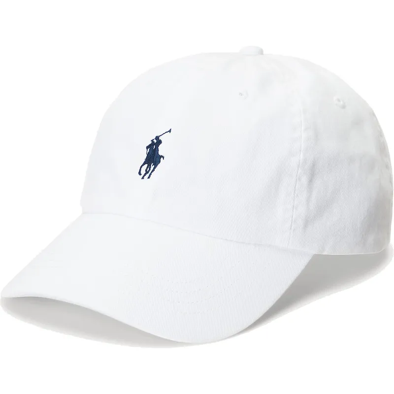 cappellino-curvo-bianco-regolabile-con-logo-blu-cotton-chino-classic-sport-di-polo-ralph-lauren