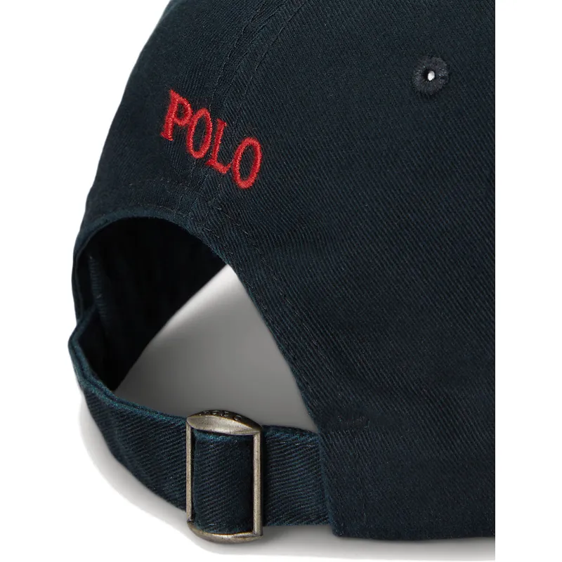 cappellino-curvo-nero-regolabile-con-logo-rosso-cotton-chino-classic-sport-di-polo-ralph-lauren