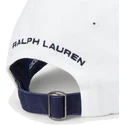cappelli-curva-bianco-cinghia-regolabile-di-polo-ralph-lauren