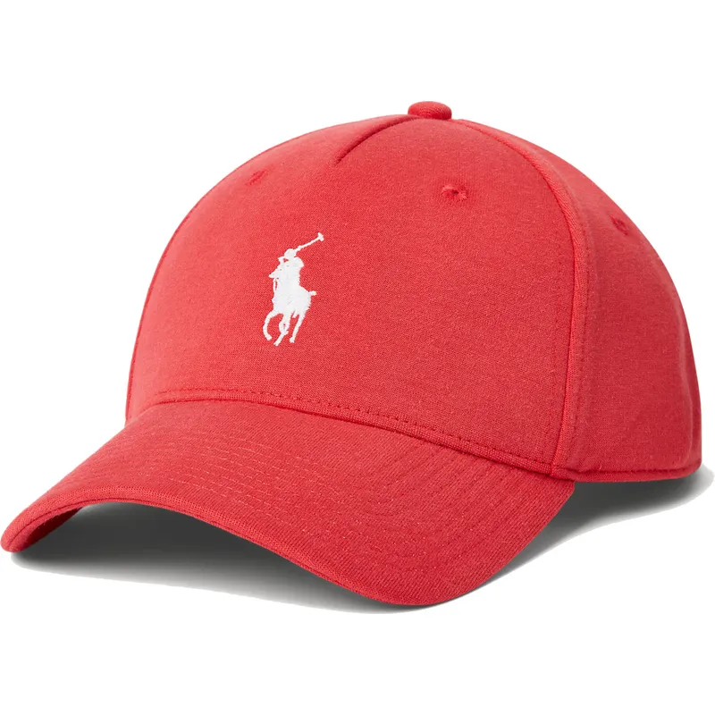 mutzen-gebogen-rot-snapback-von-polo-ralph-lauren
