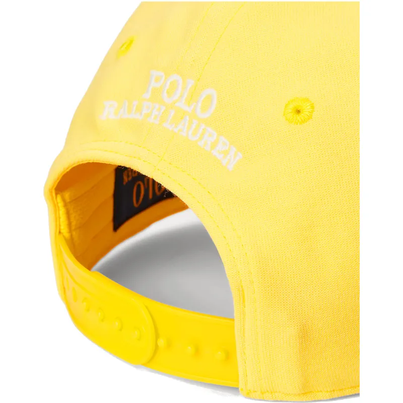 cappelli-curva-giallo-snapback-di-polo-ralph-lauren