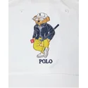 cappelli-curva-bianco-cinghia-regolabile-di-polo-ralph-lauren