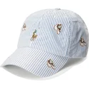 cappellino-curvo-blu-e-bianco-regolabile-classic-sport-di-polo-ralph-lauren