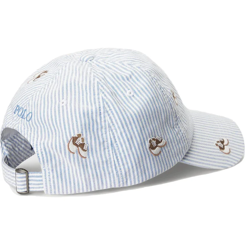 cappelli-curva-blu-cinghia-regolabile-di-polo-ralph-lauren