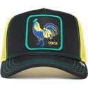 goorin-bros-rooster-cock-trip-the-farm-black-and-yellow-trucker-hat