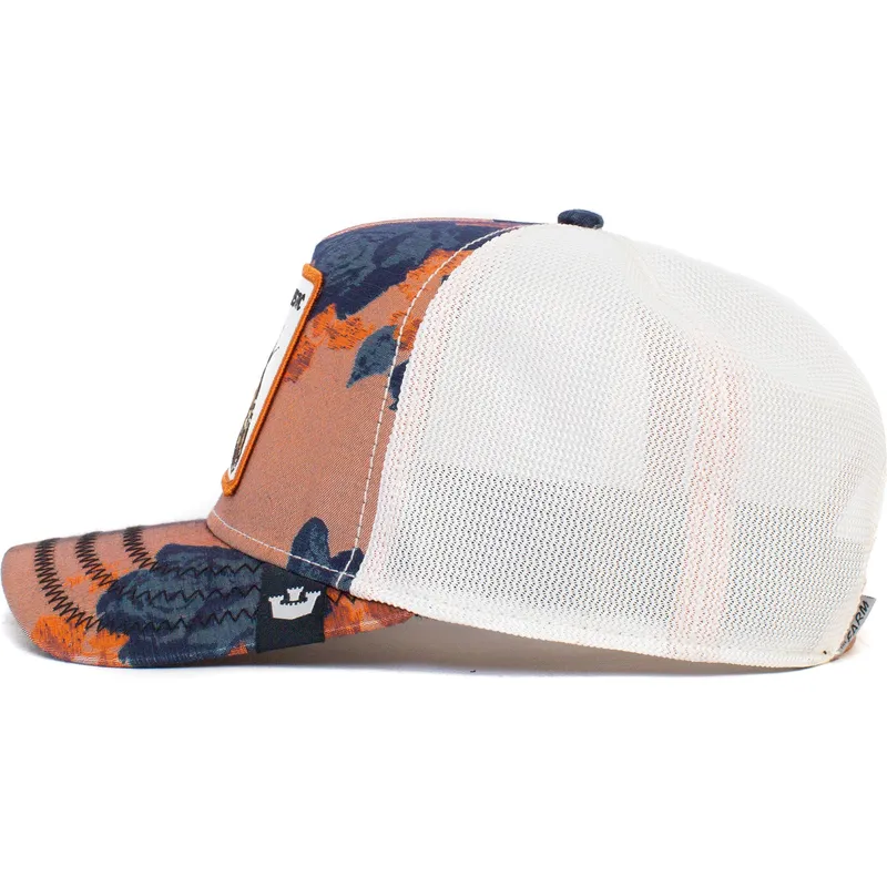 cappelli-curva-arancia-snapback-the-farm-di-goorin-bros