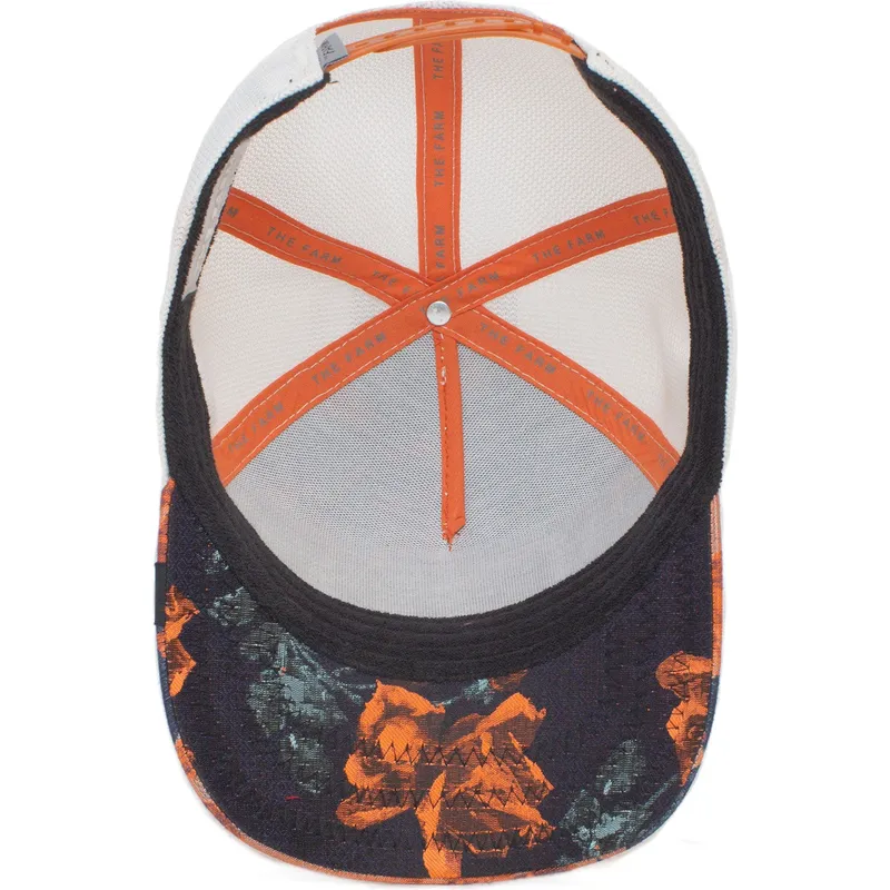 cappelli-curva-arancia-snapback-the-farm-di-goorin-bros