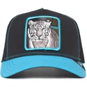 goorin-bros-the-farm-bla-och-svart-tiger-blue-streak-truckerkeps