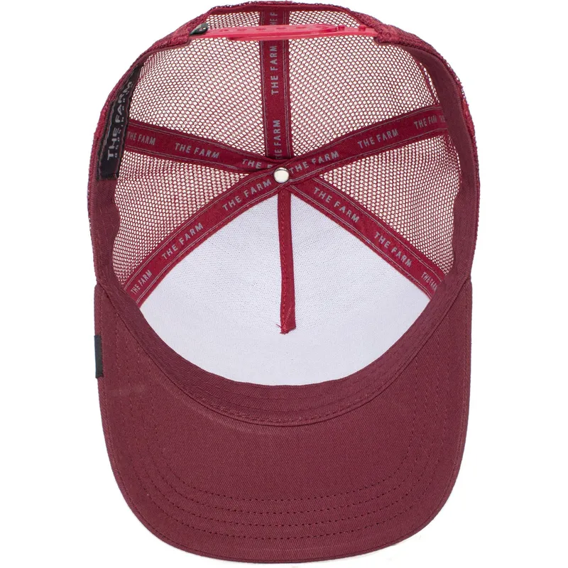 trucker-cap-weinrot-vogel-handsome-truckin-the-farm-von-goorin-bros
