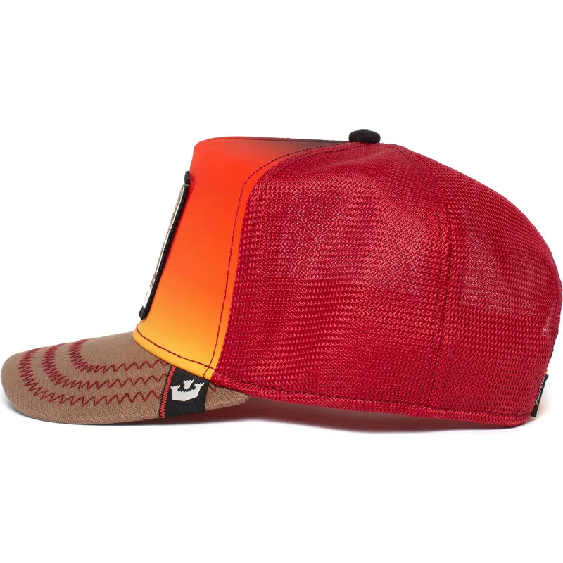 cappellino-trucker-rosso-lucertola-prickly-dust-devil-the-farm-di-goorin-bros