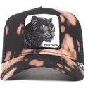 gorra-trucker-negra-pantera-acid-panther-the-farm-de-goorin-bros