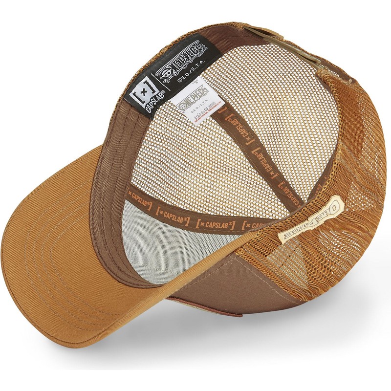 capslab-monkey-d-luffy-wanted-dead-or-alive-wan2-one-piece-brown-trucker-hat