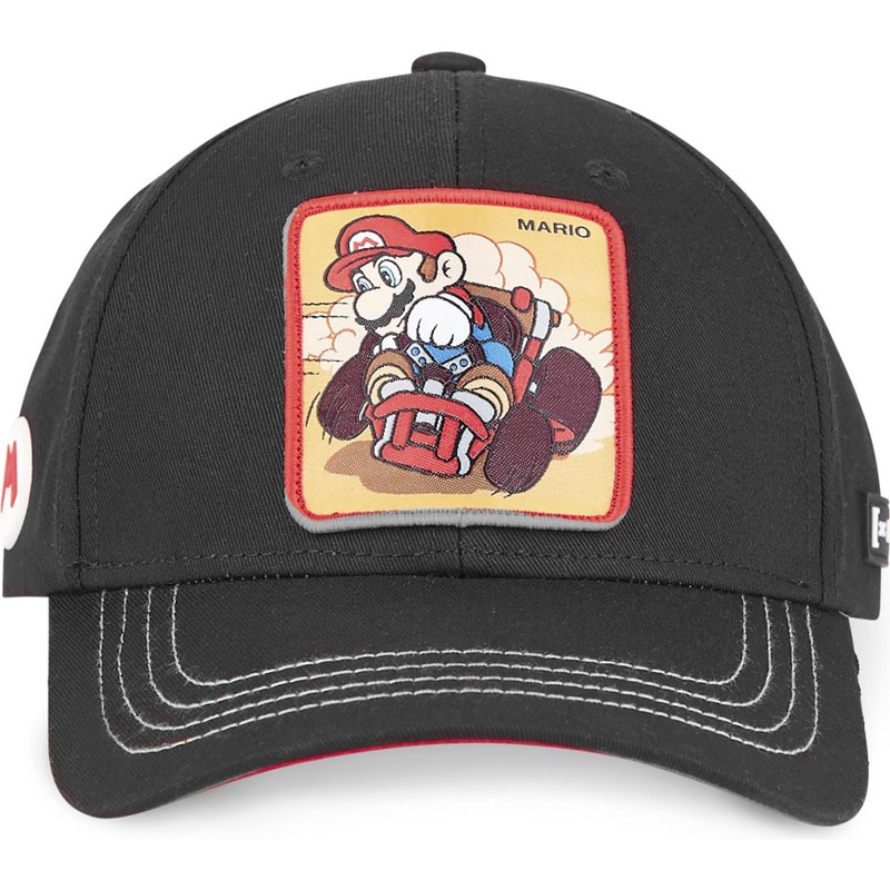 capslab-curved-brim-mario-casb-cu1-super-mario-bros-black-adjustable-cap