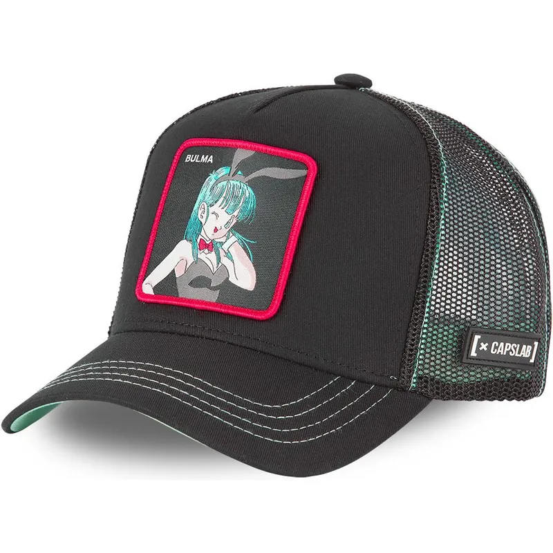 cappellino-trucker-nero-bulma-db3-bul1-dragon-ball-di-capslab